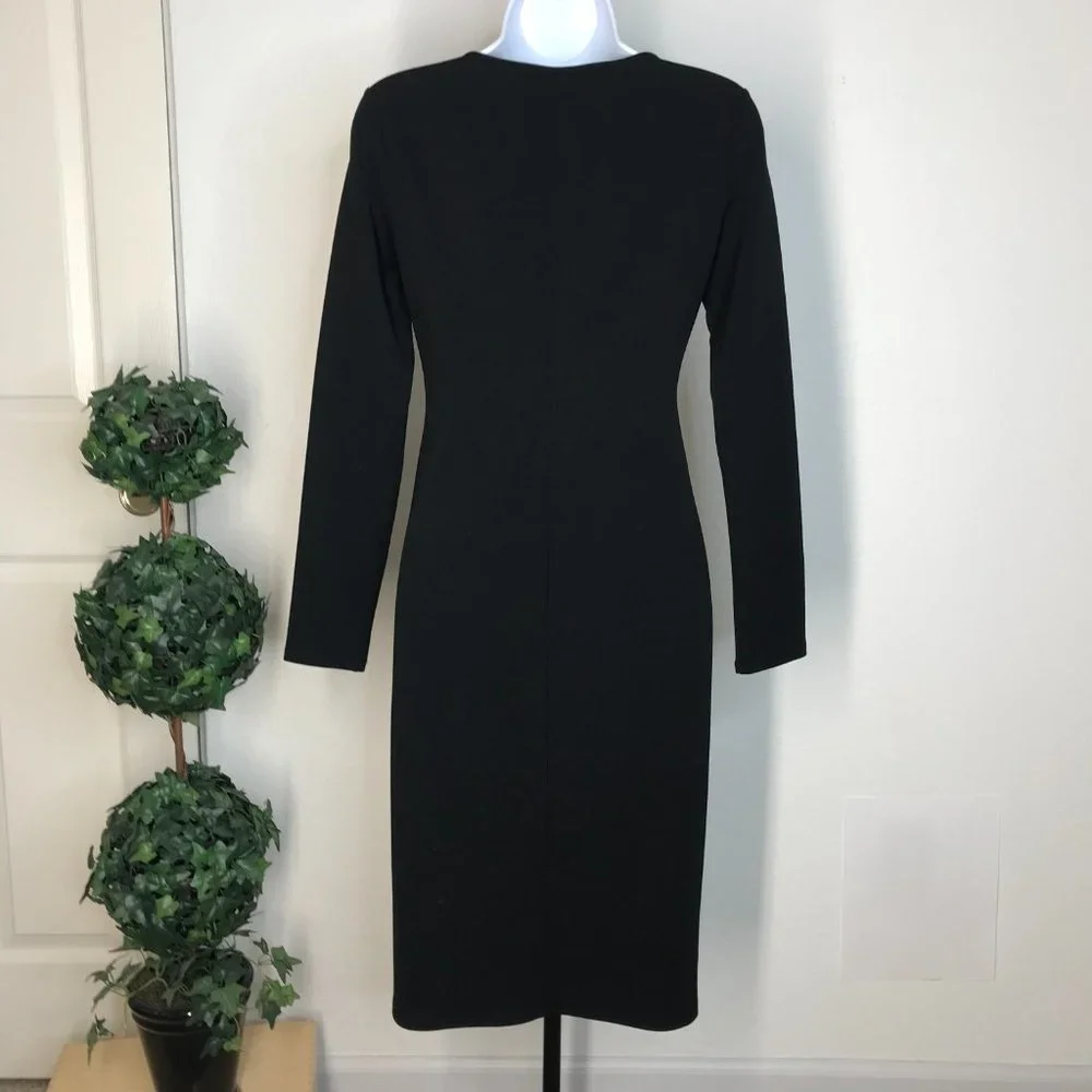 BOLD elements L/S Dress | Black/White/Red | XS - Picture 8 of 10